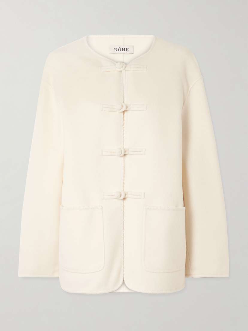 RÓHE Embroidered Wool Jacket