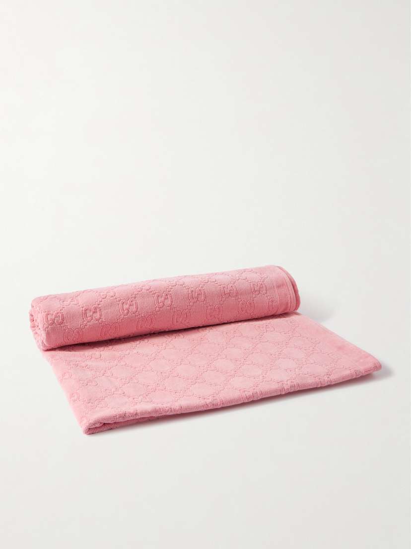 Gucci Sammy Cotton-terry Jacquard Towel