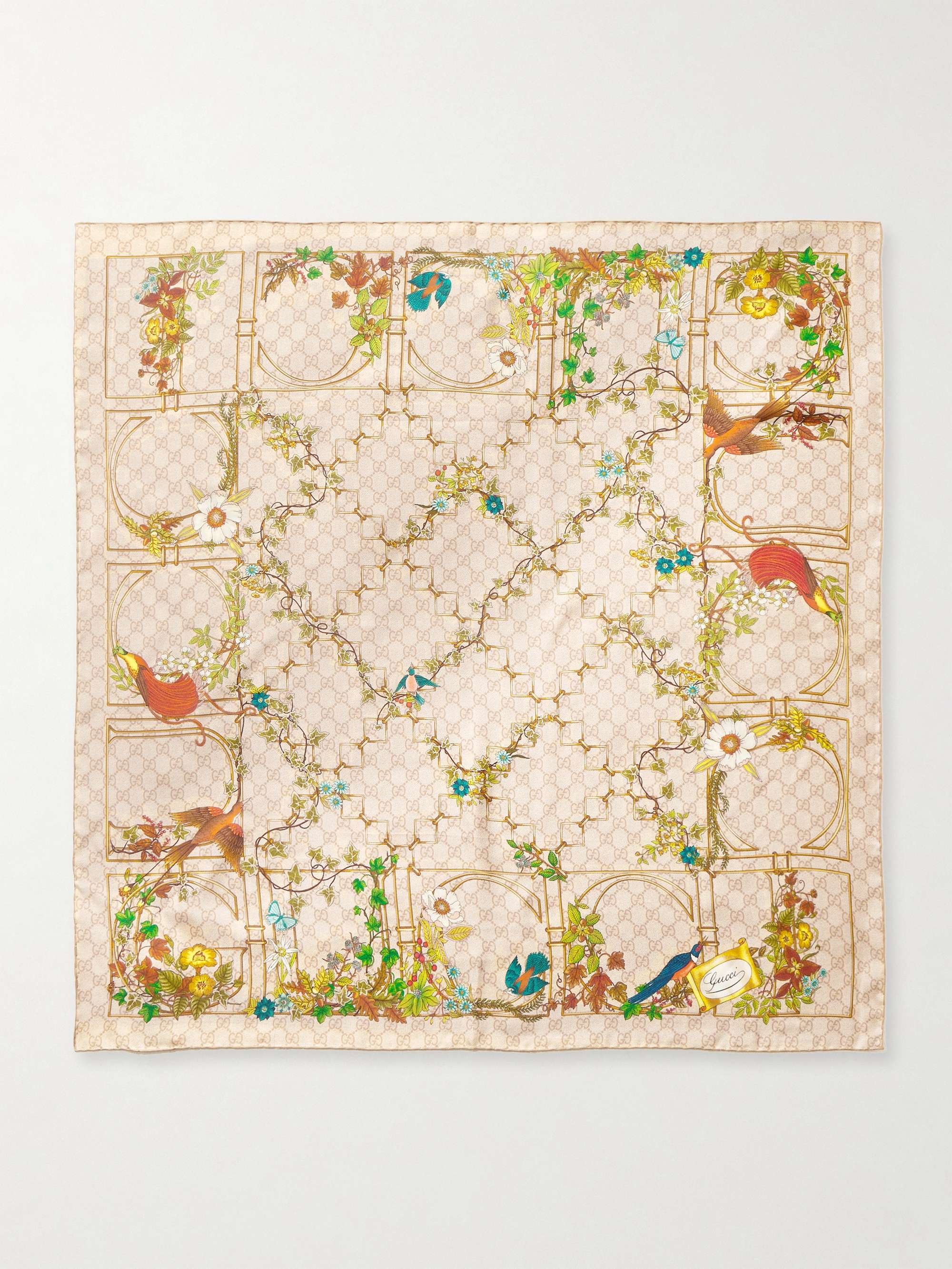 gucci silk monogrammed tie | Women's Accessories | Gucci