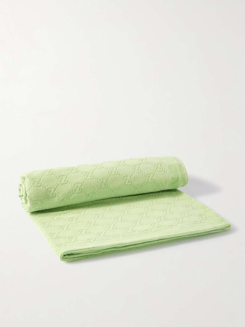 Gucci Sammy Cotton-terry Jacquard Towel