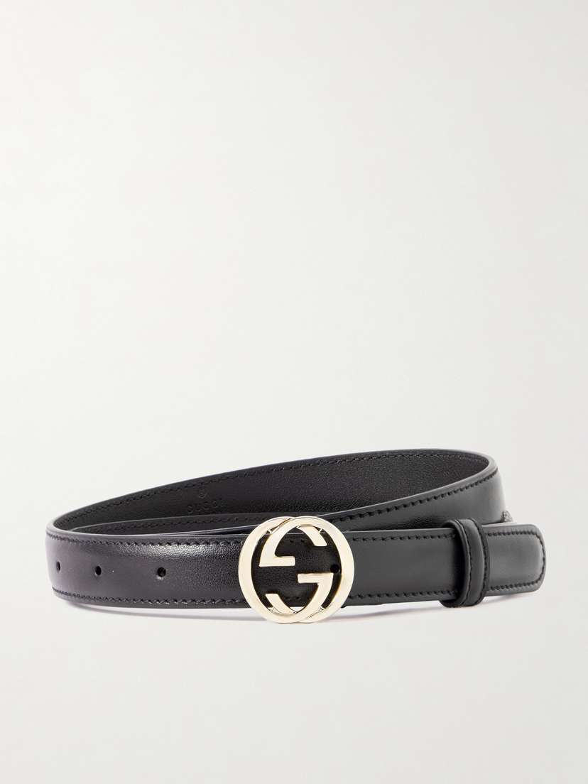Gucci Plutone Leather Belt