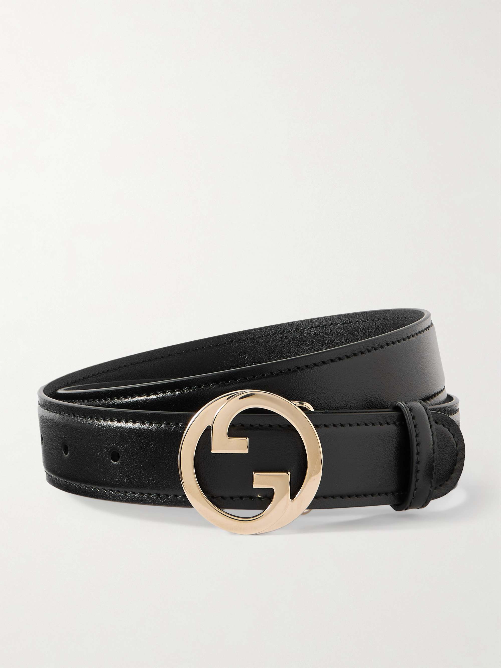 GUCCI Blondie leather belt NET A PORTER
