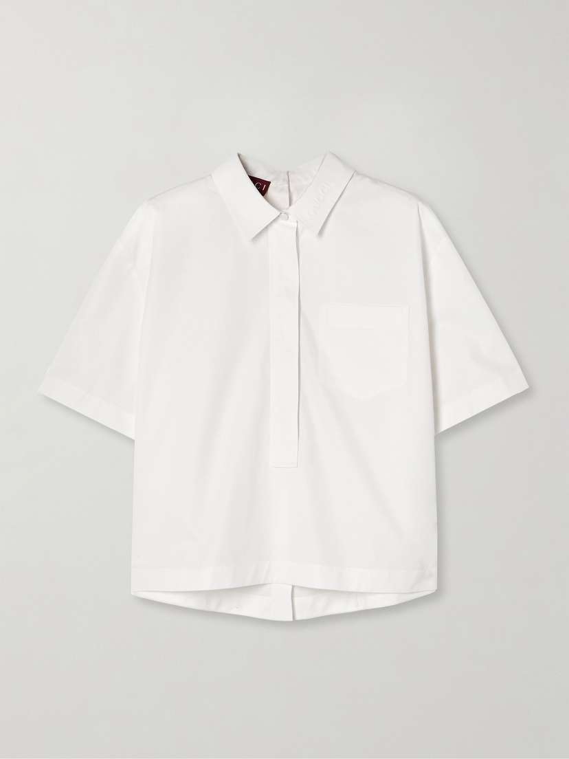 Gucci Embossed Cotton-poplin Shirt