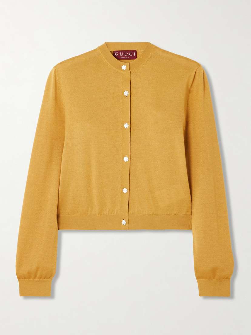 Gucci Wool And Cashmere-blend Cardigan