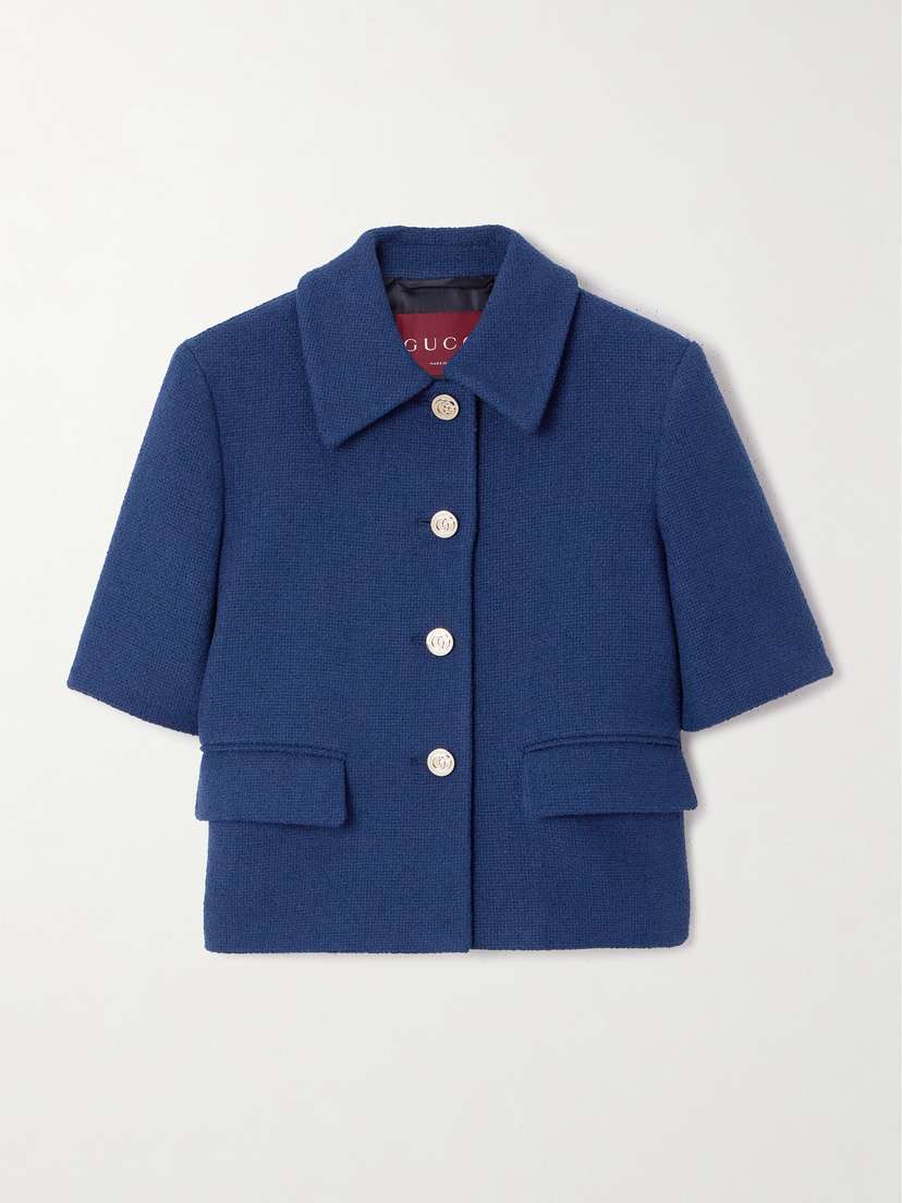 Gucci Cotton-blend Tweed Jacket