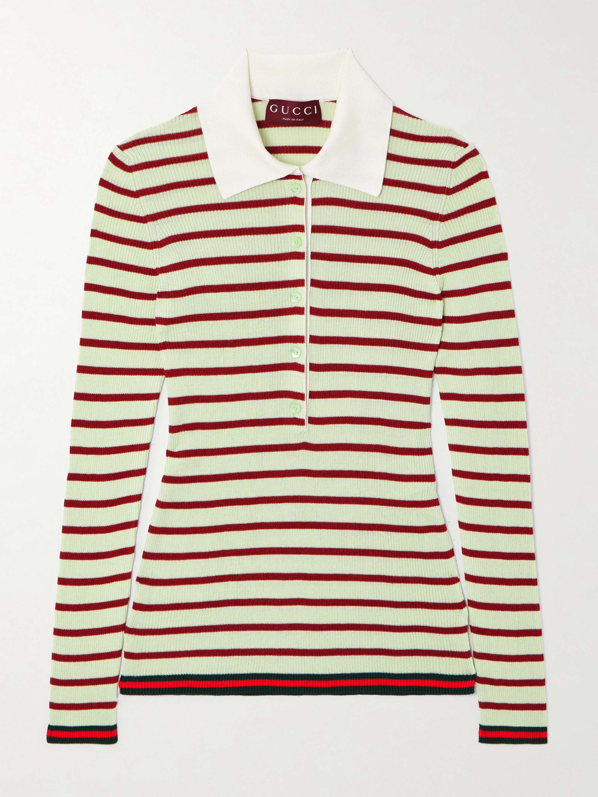 Striped gucci shirt outlet