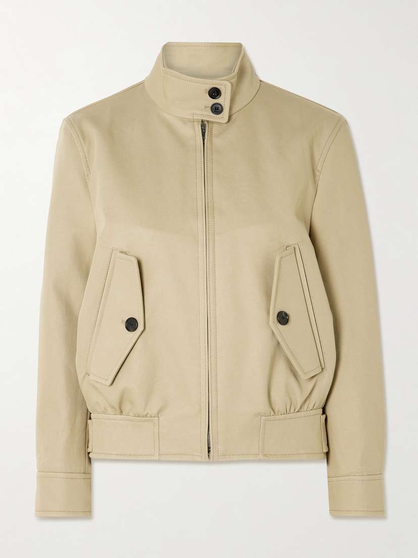 Gucci Cotton-drill Bomber Jacket