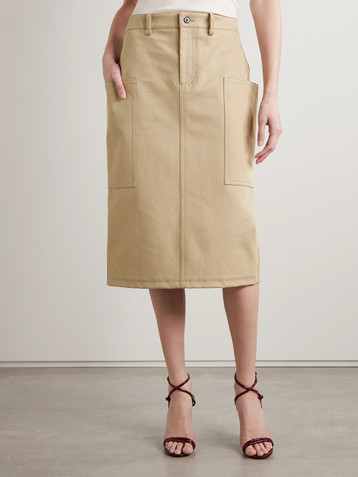Gucci Cotton-drill cargo skirt