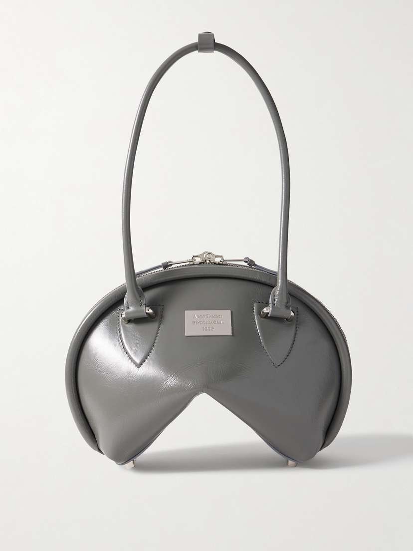 Acne Studios Bowlina Leather Shoulder Bag