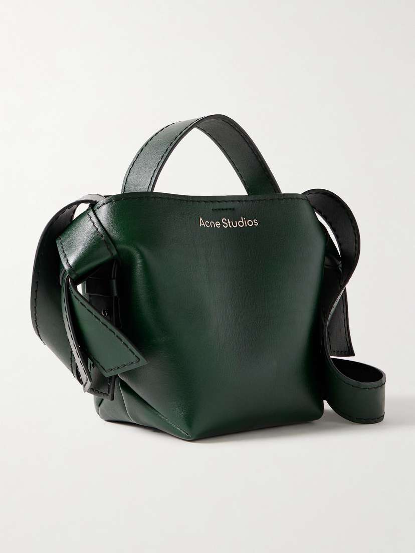 Acne Studios Musubi Mini Knotted Leather Tote