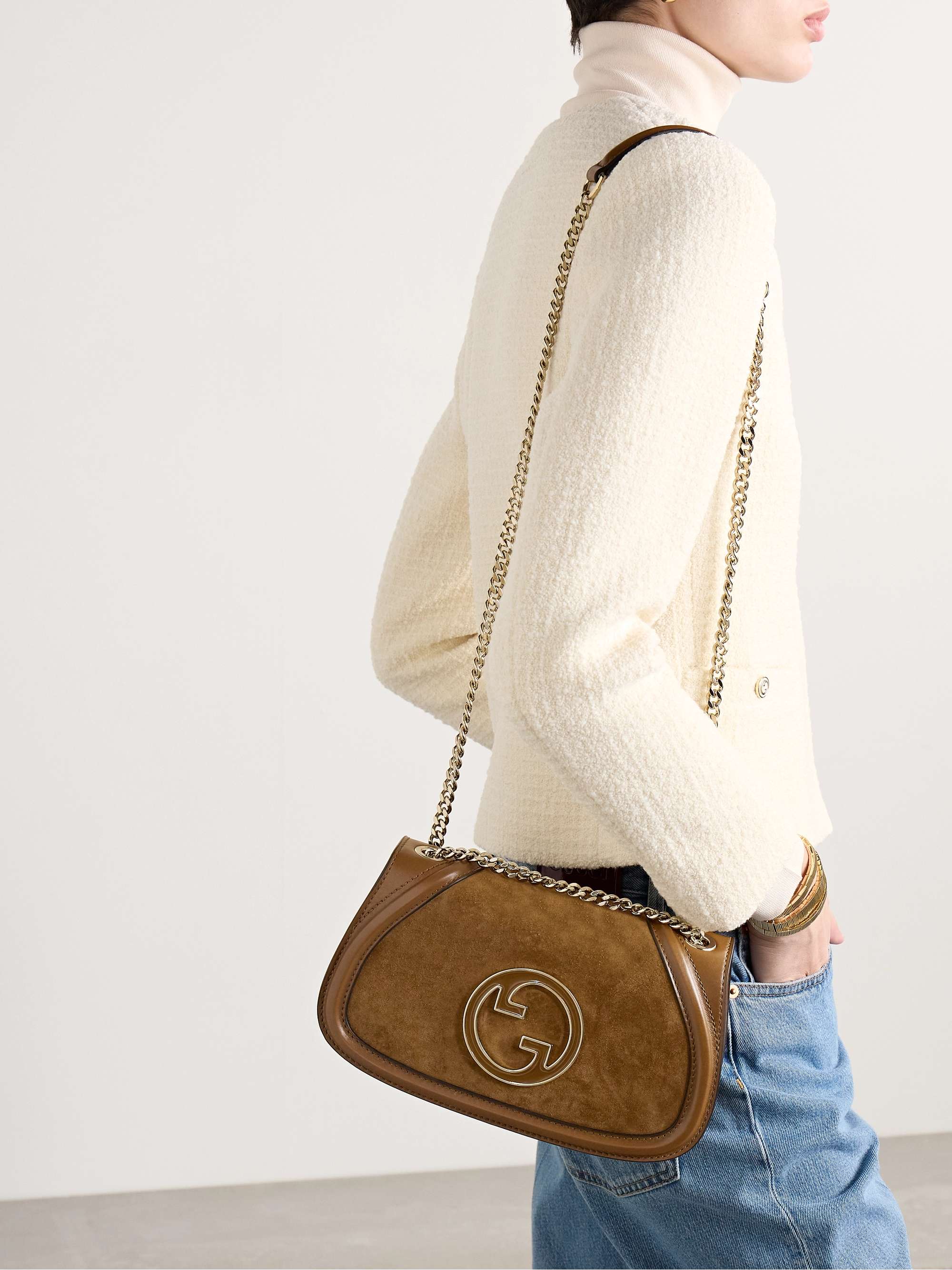 Suede gucci crossbody shop