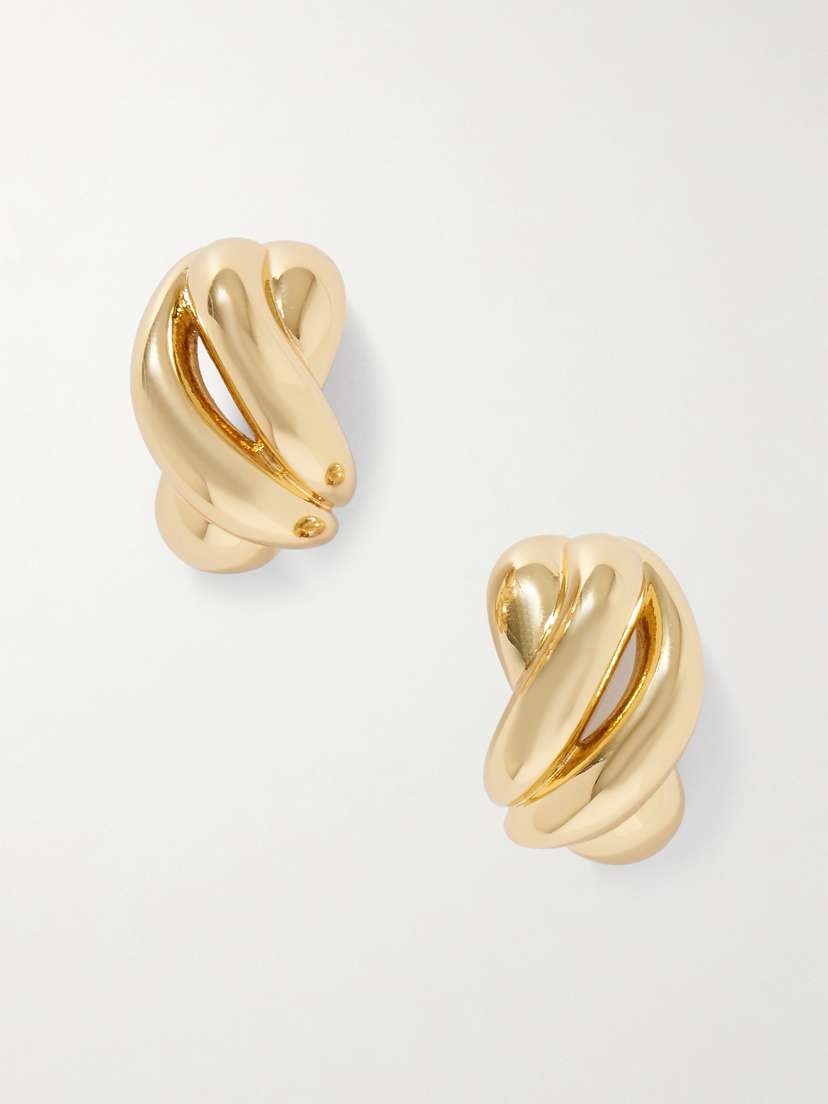 Roxanne Assoulin The Knot Gold-tone Earrings