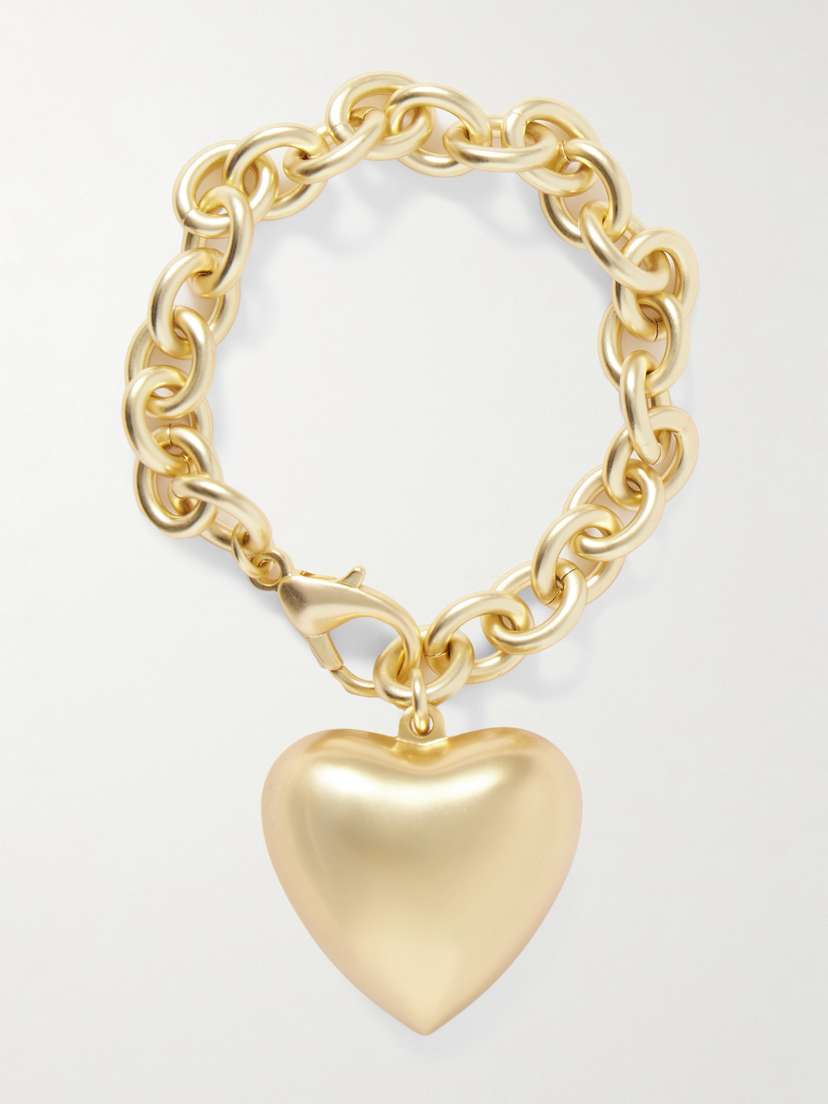 The Puffy Heart Gold-tone Bracelet | Image | 2