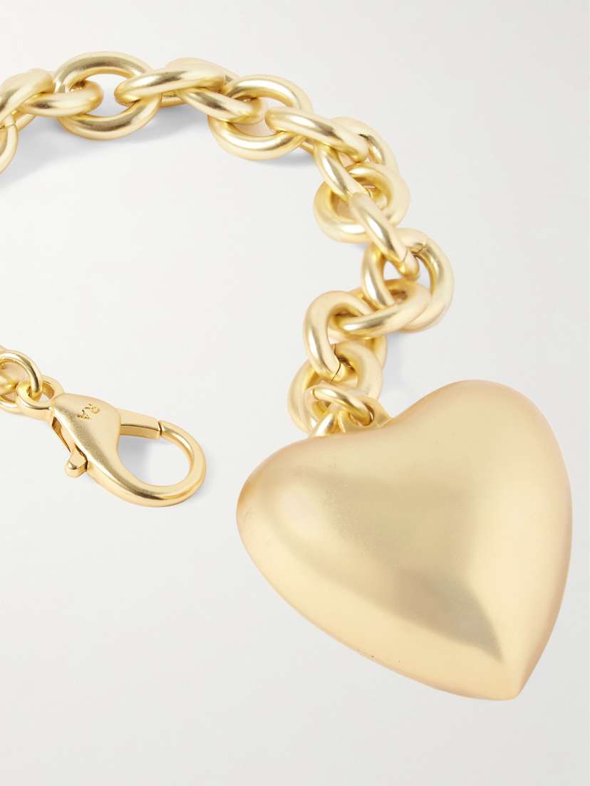 The Puffy Heart Gold-tone Bracelet | Image | 3