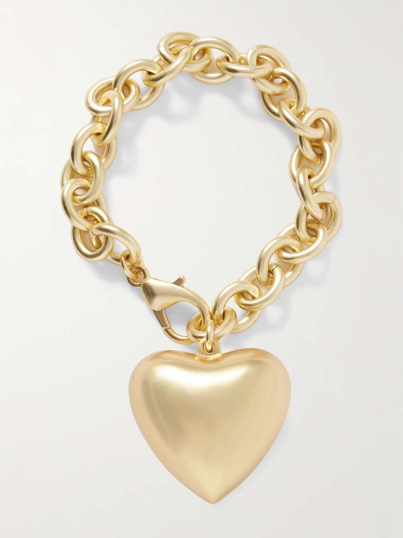 The Puffy Heart Gold-tone Bracelet | Image | 0