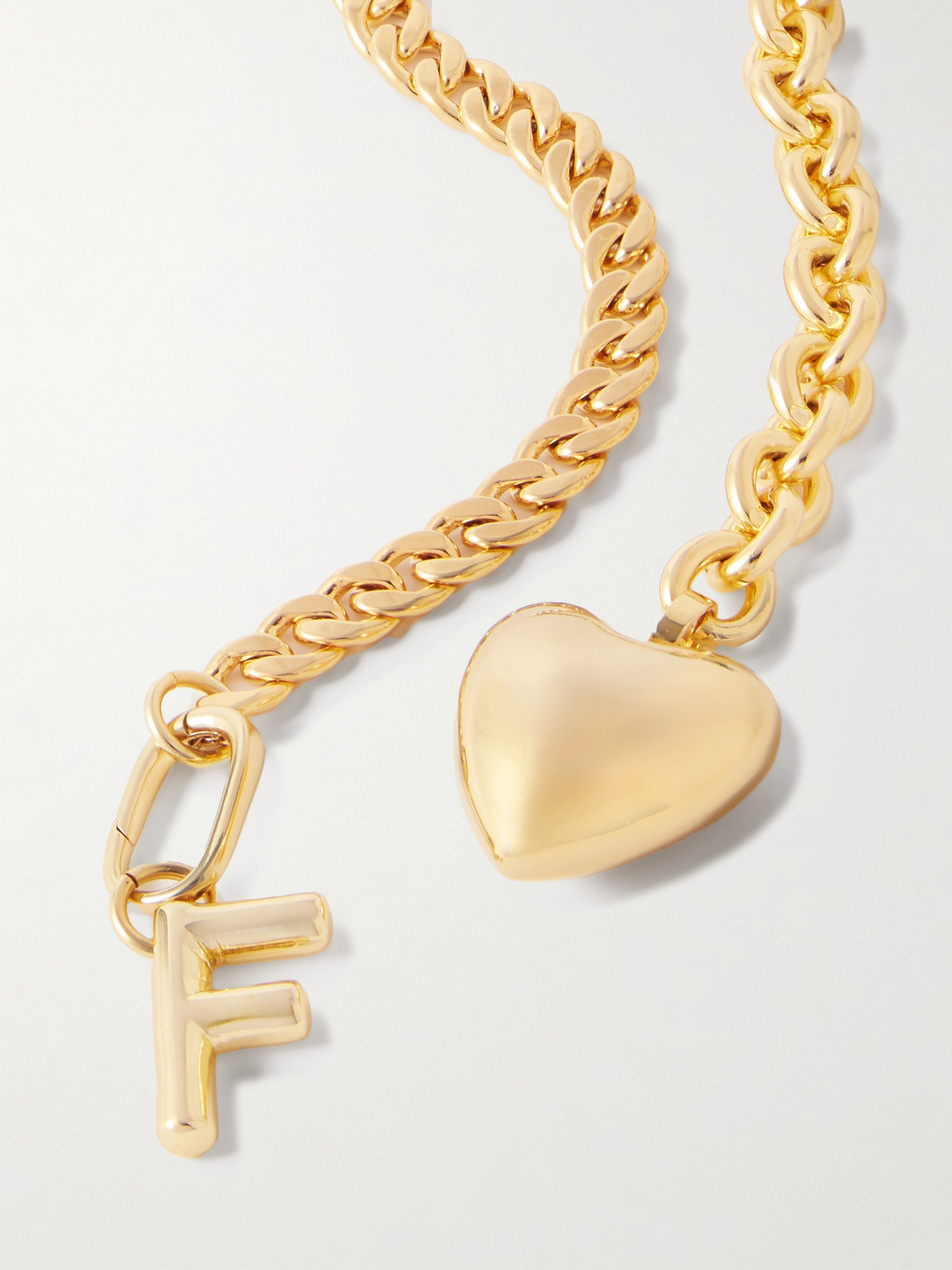 Martha Calvo Initial Gold-plated And Silk-cord Bag Charm In Green