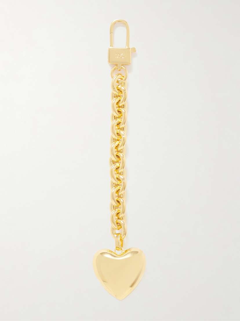 Martha Calvo plated Bag Charm