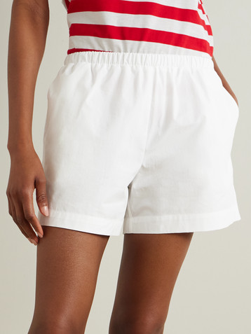 LIDO Cotton-poplin shorts