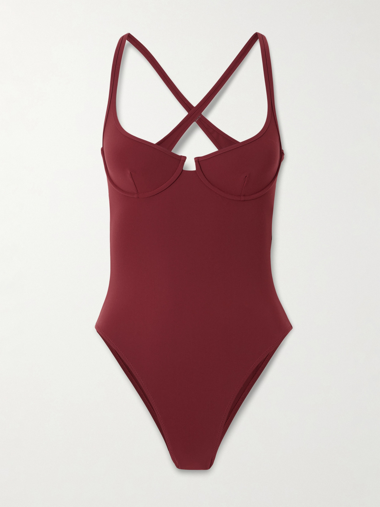 Lido Ottantatre Underwired Swimsuit In Red