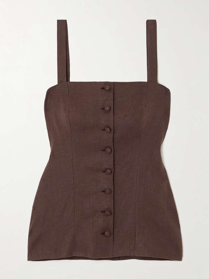 Faithfull Corbiere Linen Tank