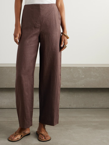 Faithfull Maeve linen wide-leg pants