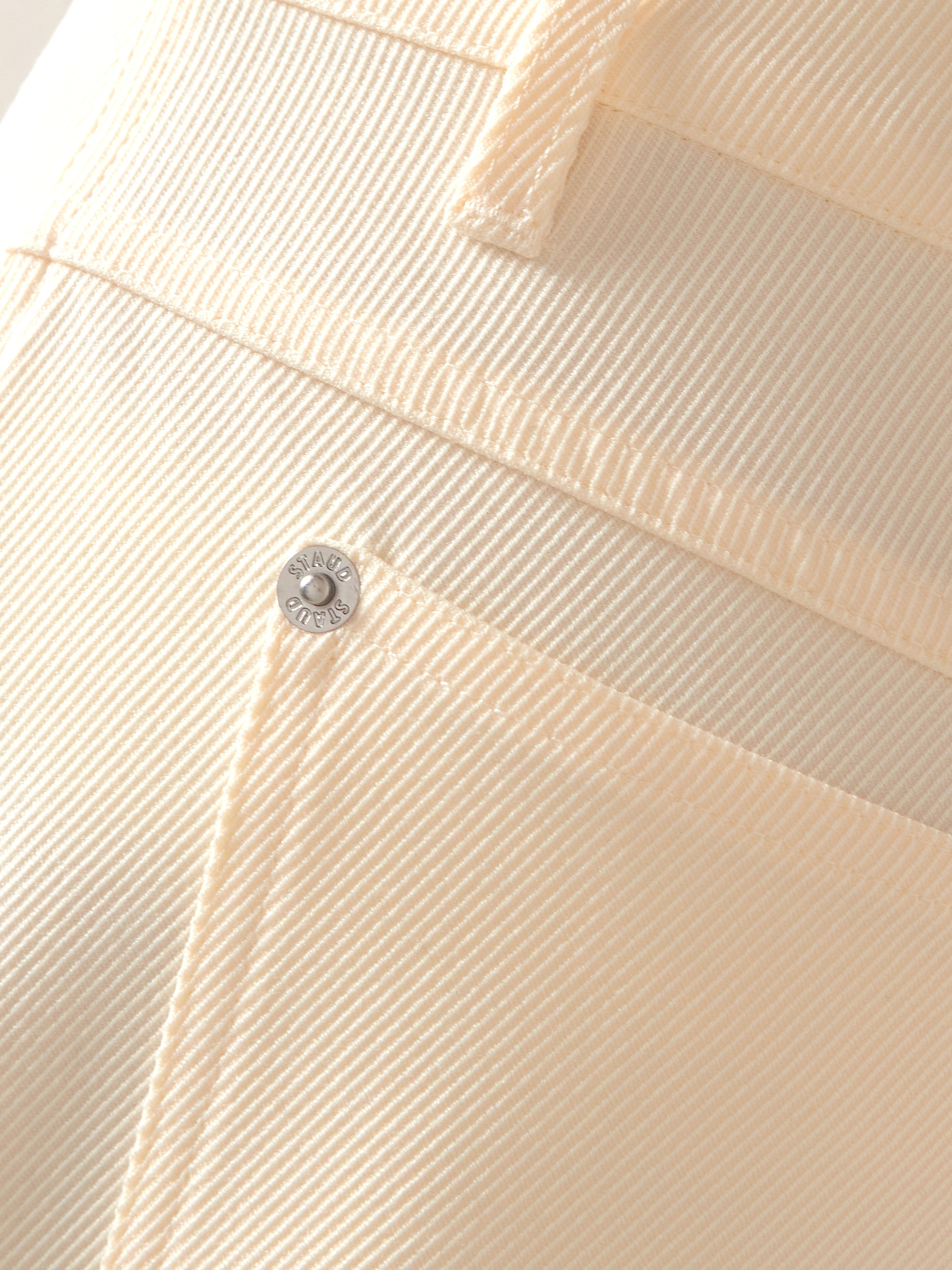 Staud Grayson twill wide-leg pants