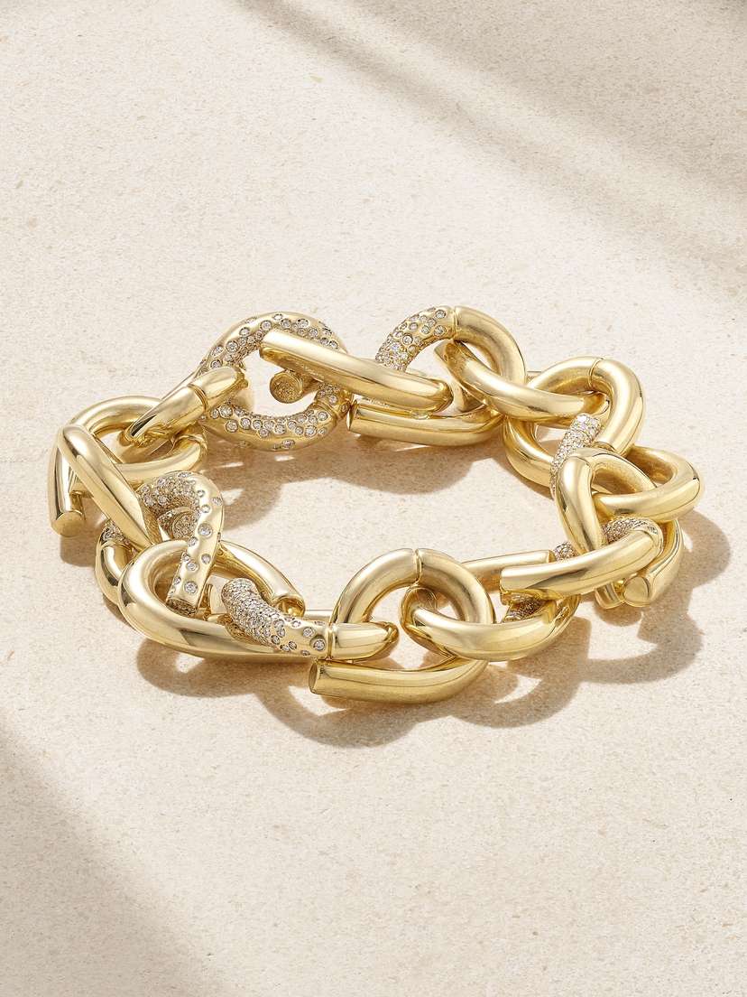 TABAYER Oera 18-karat Gold Diamond Bracelet