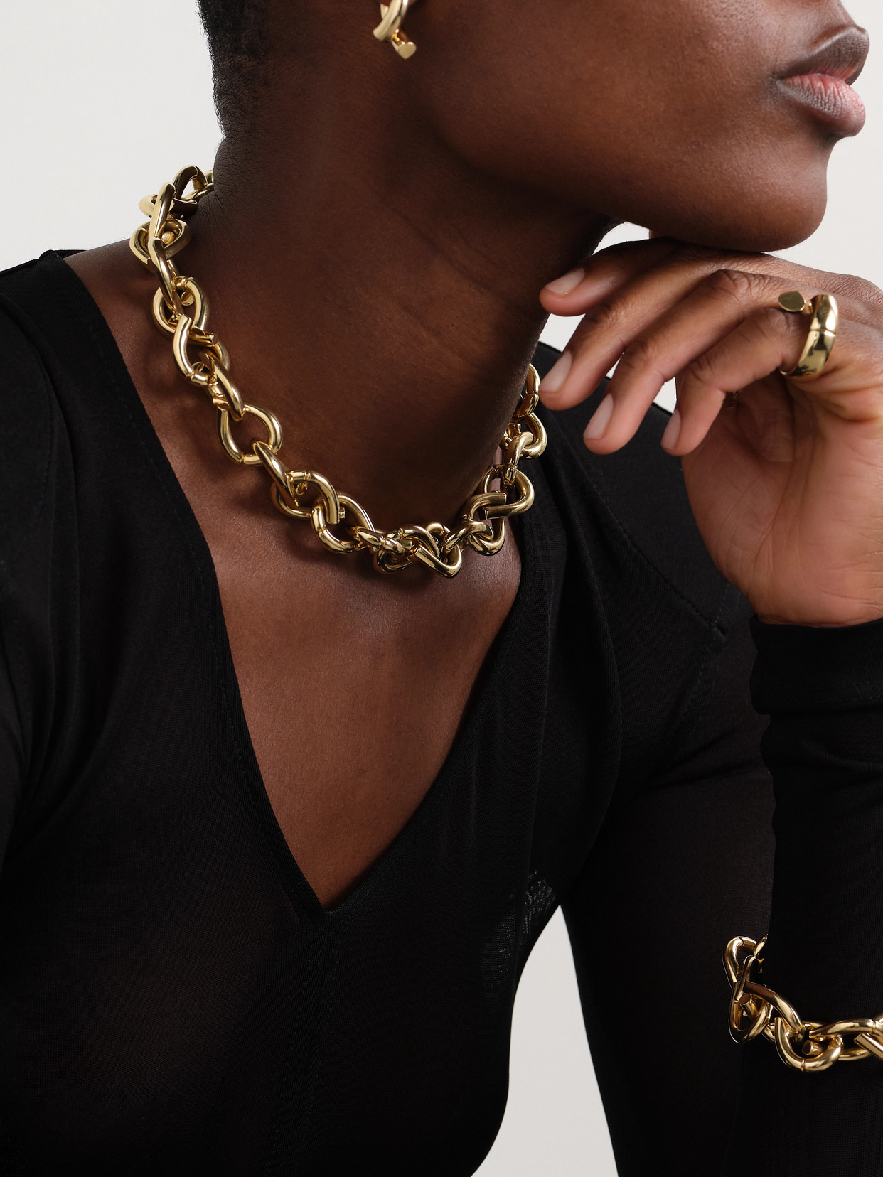 TABAYER OERA 18-KARAT GOLD NECKLACE