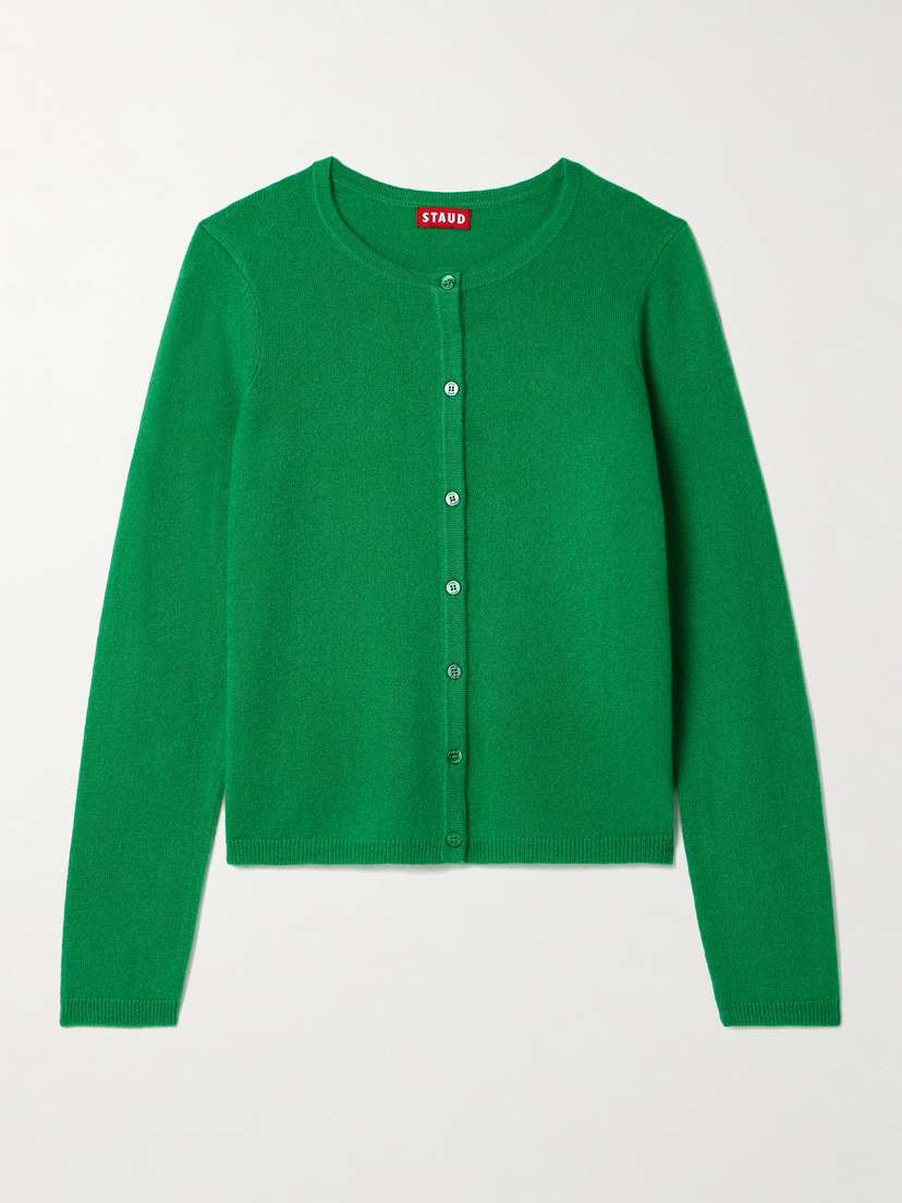 Staud Midnight Cashmere Cardigan
