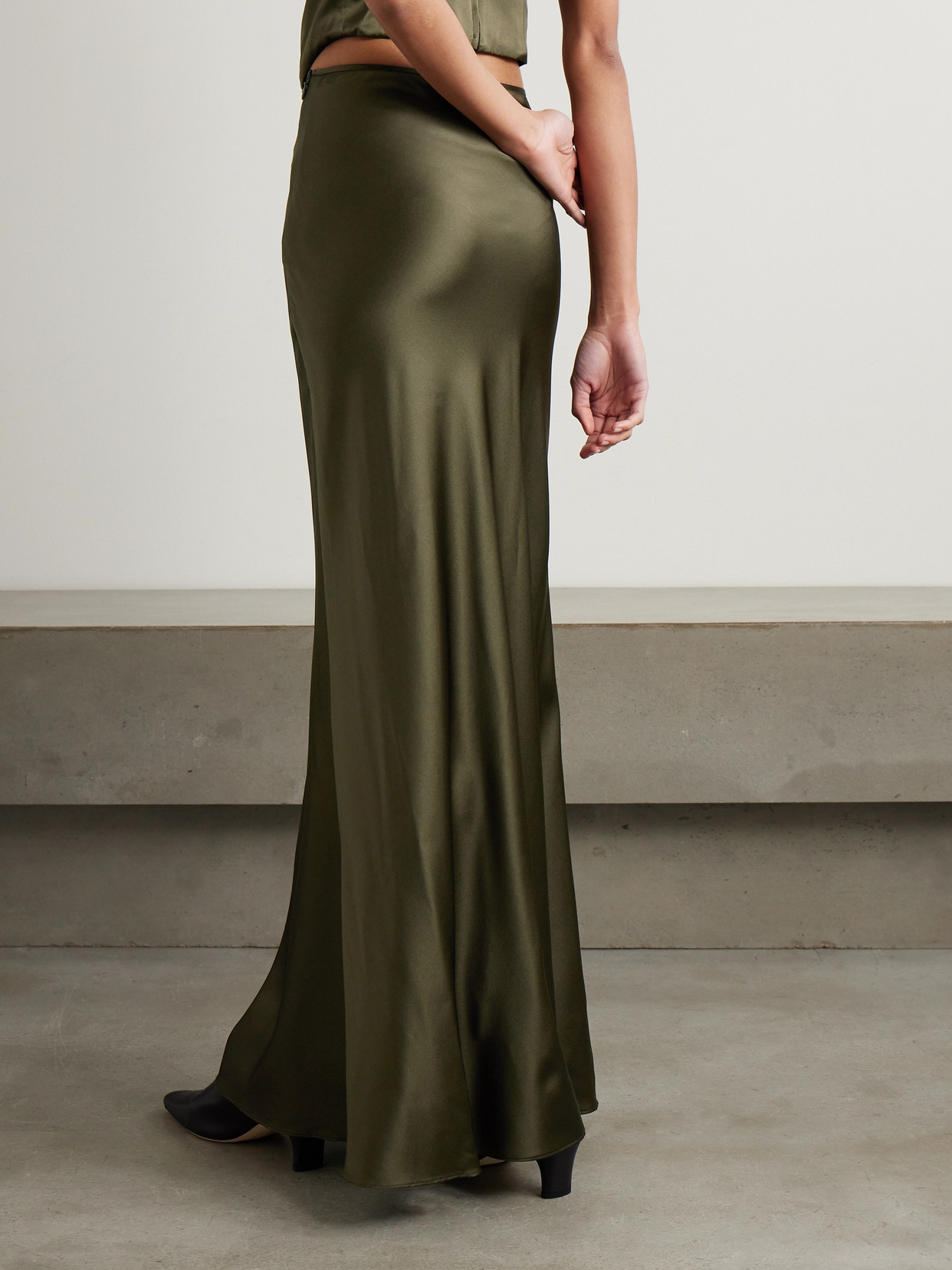 Staud "odin" Skirt In Green