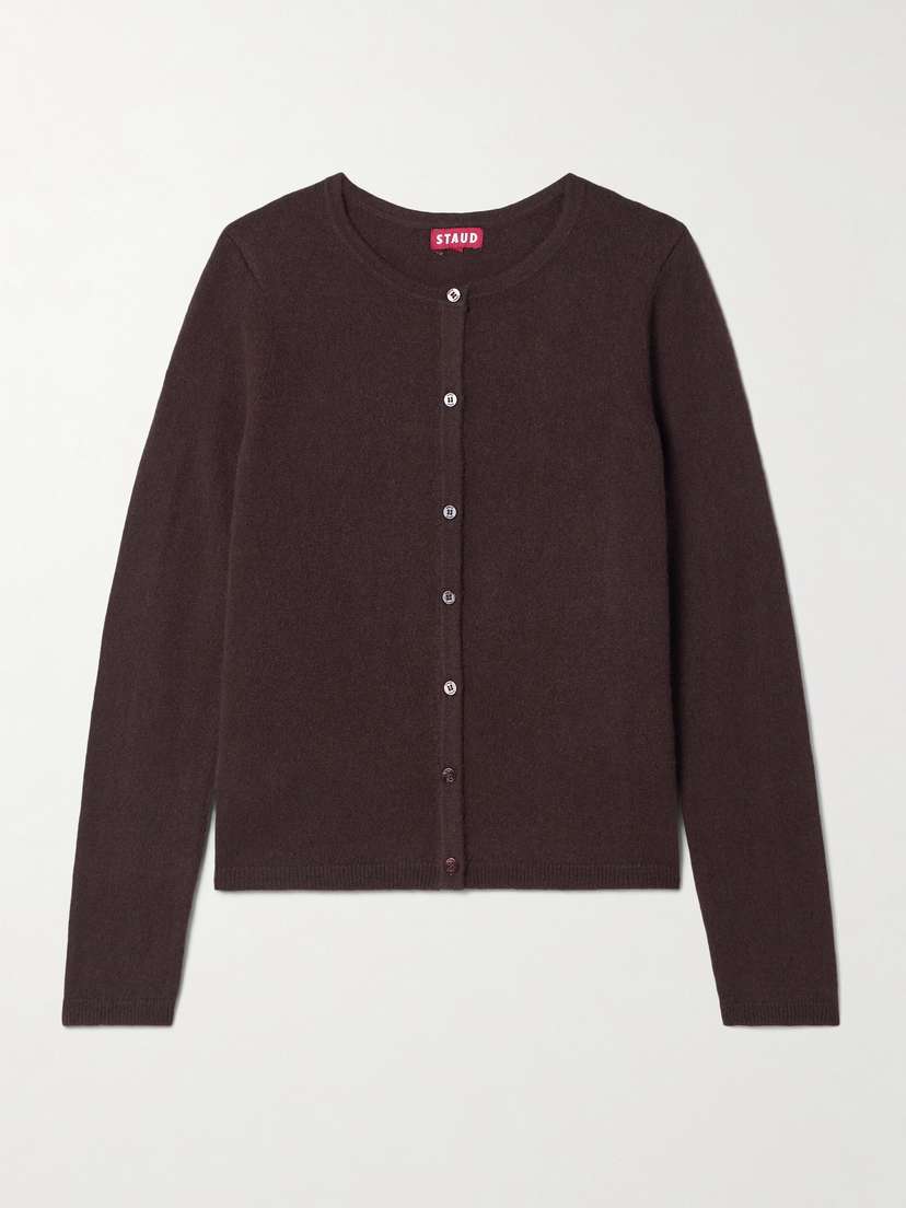Staud Midnight Cashmere Cardigan
