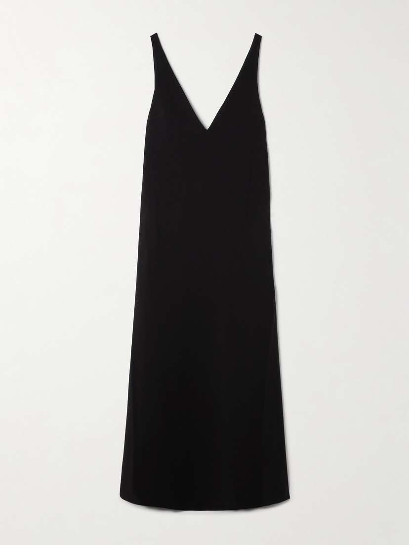 Staud Zora Crepe-jersey Maxi Dress
