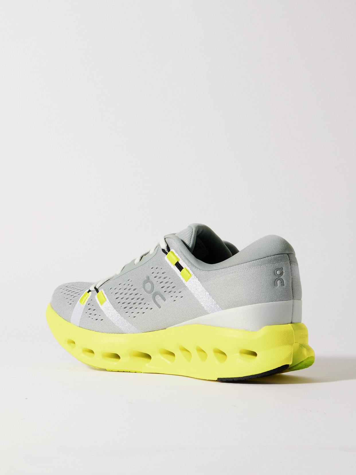 ON CLOUDSURFER 2 RUBBER-TRIMMED MESH SNEAKERS