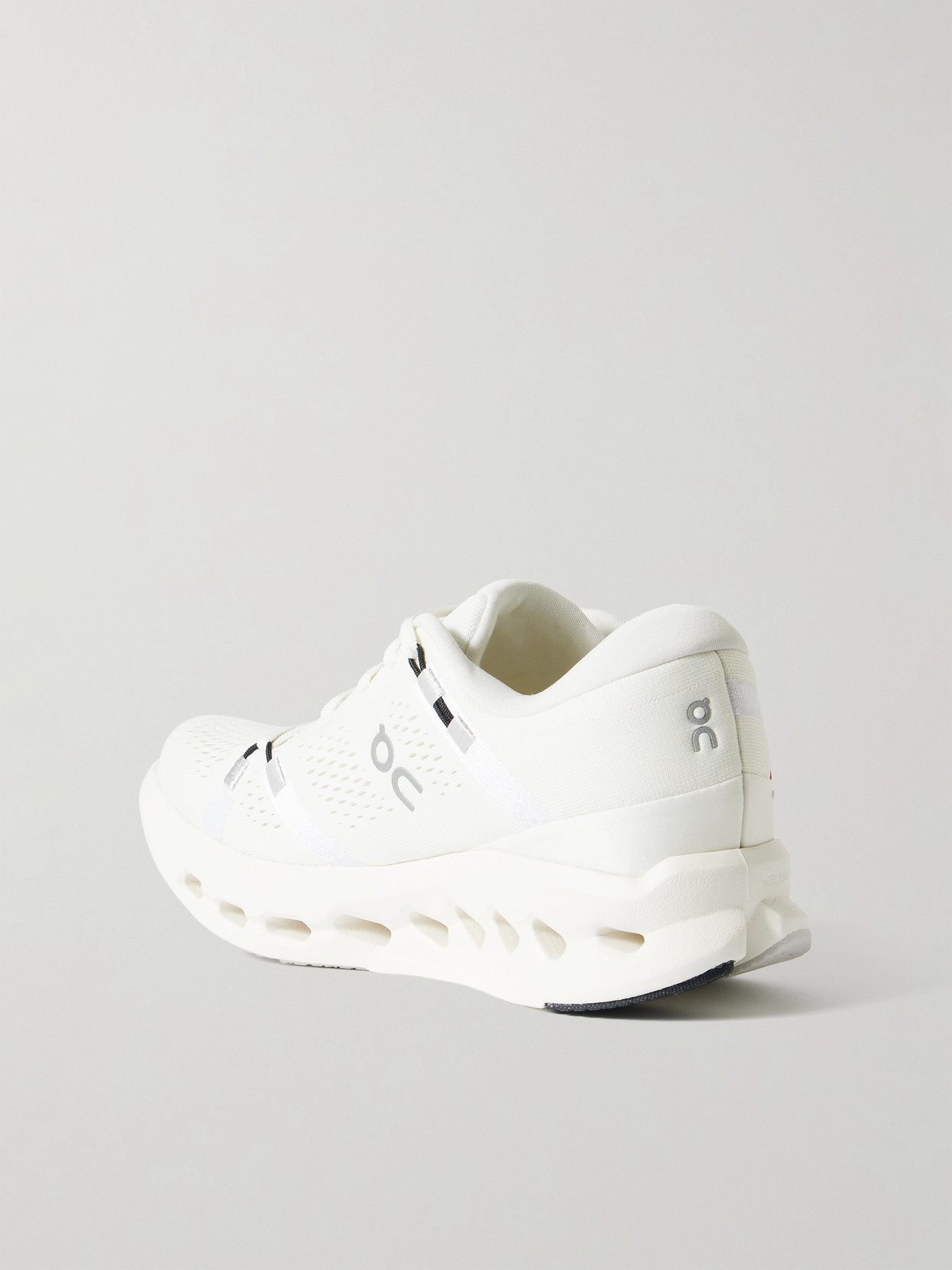 ON CLOUDSURFER 2 RUBBER-TRIMMED MESH SNEAKERS