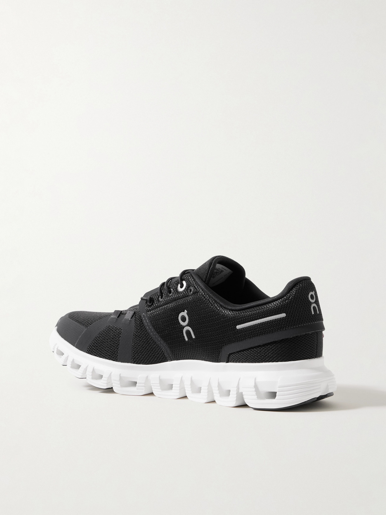 On Lightweight Mesh Sneakers With Reinforced Toe In Black