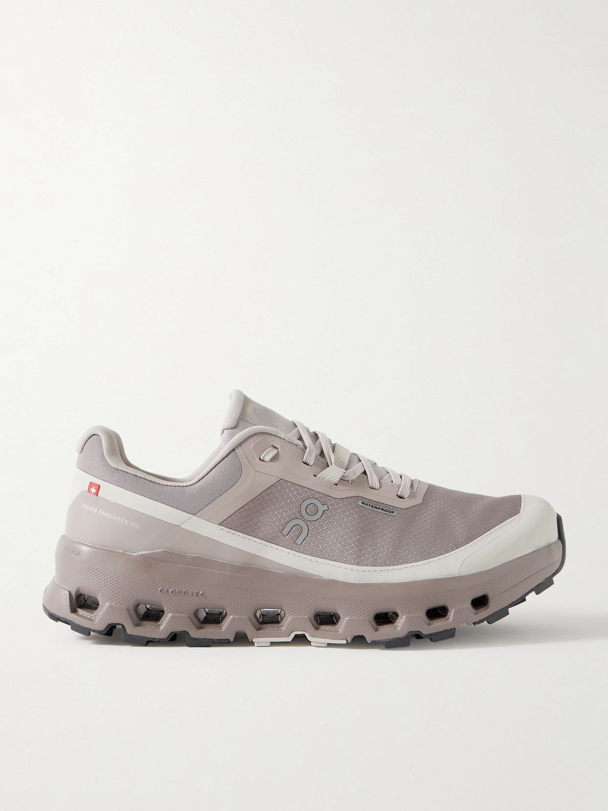 On Cloudvista 2 Rubber-trimmed Ripstop And Mesh Sneakers In Purple