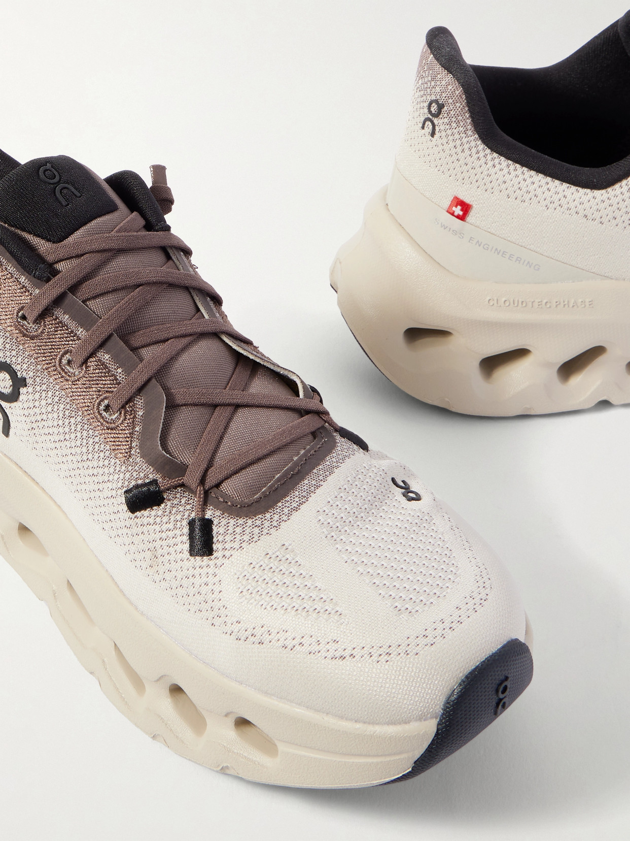 ON CLOUDTILT STRETCH RECYCLED-KNIT SNEAKERS