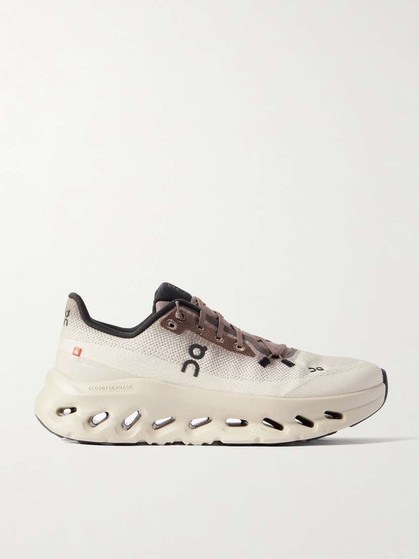 ON Cloudtilt Stretch Recycled-knit Sneakers