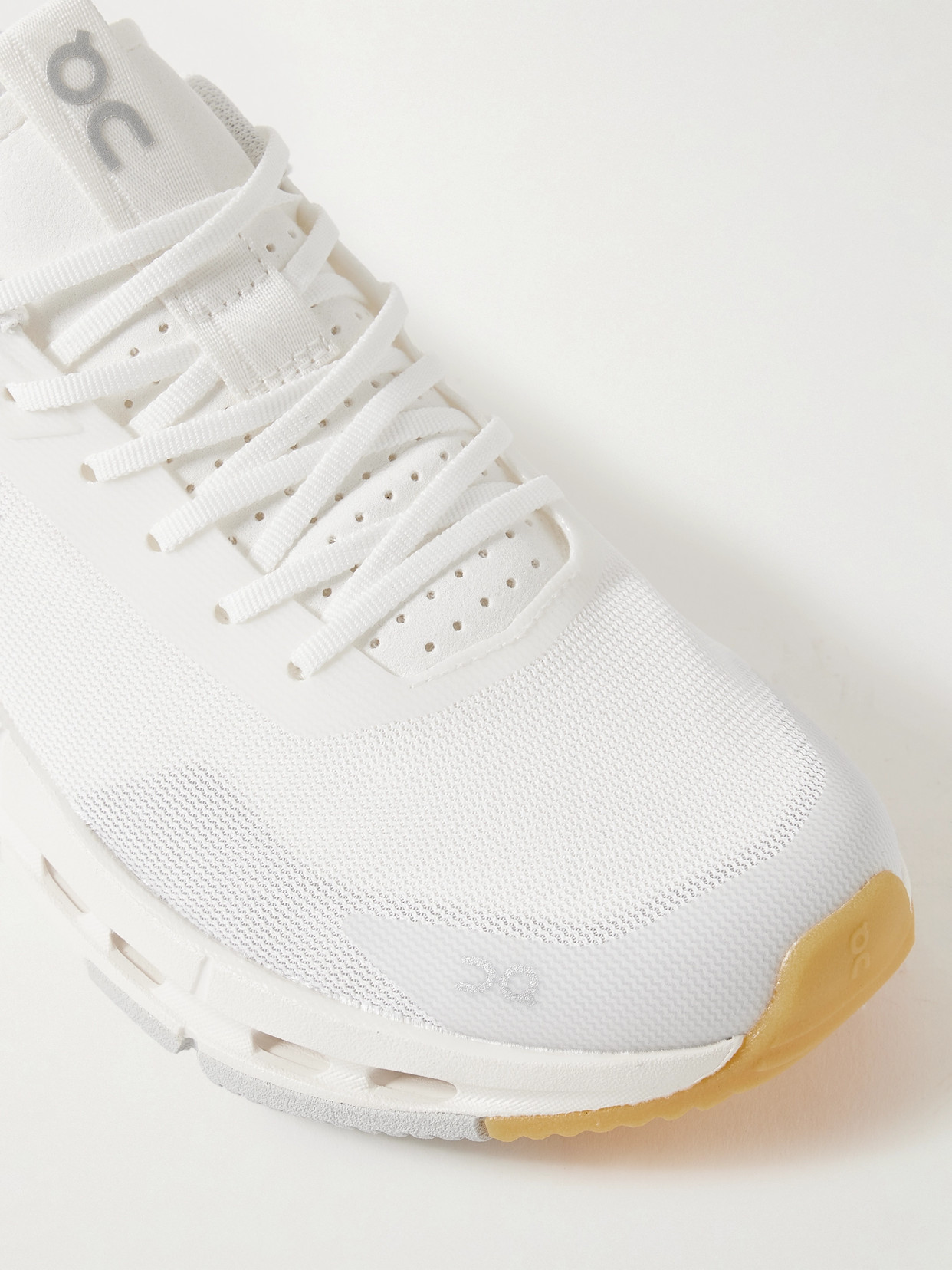 ON CLOUDNOVA FORM 2 FELT AND RUBBER-TRIMMED MESH SNEAKERS