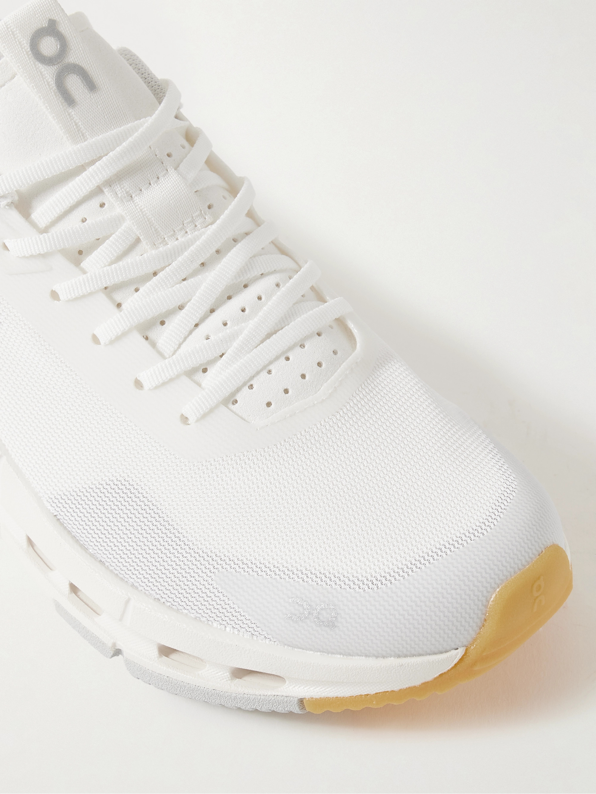 ON Cloudnova Form 2 felt and rubber-trimmed mesh sneakers