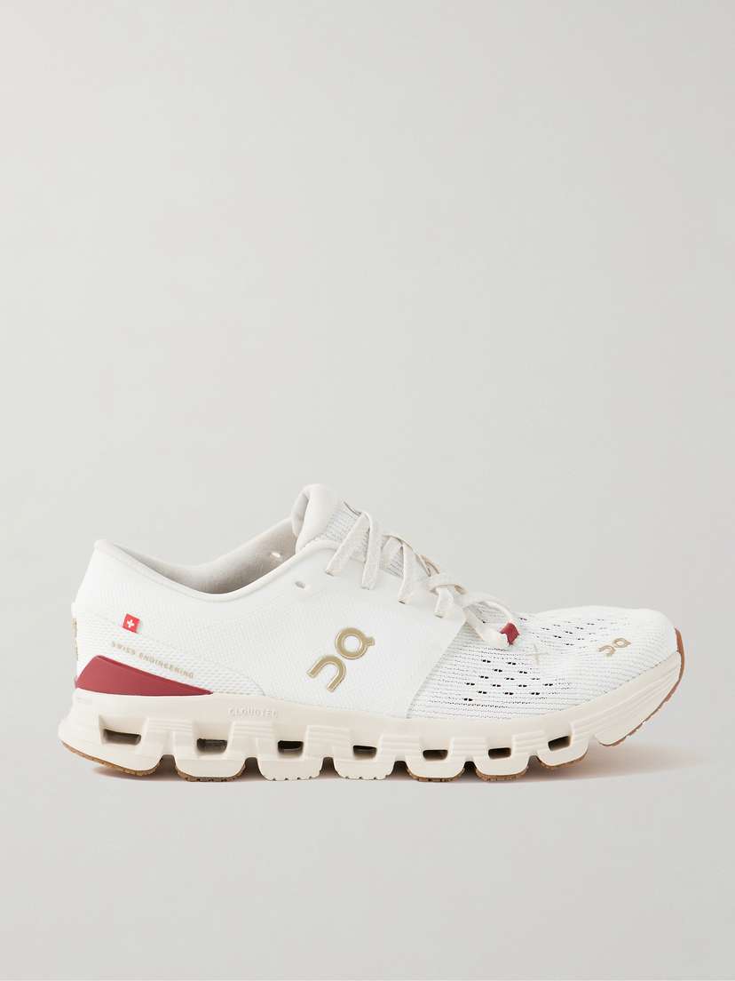 ON Cloud X 4 Recycled-mesh Sneakers