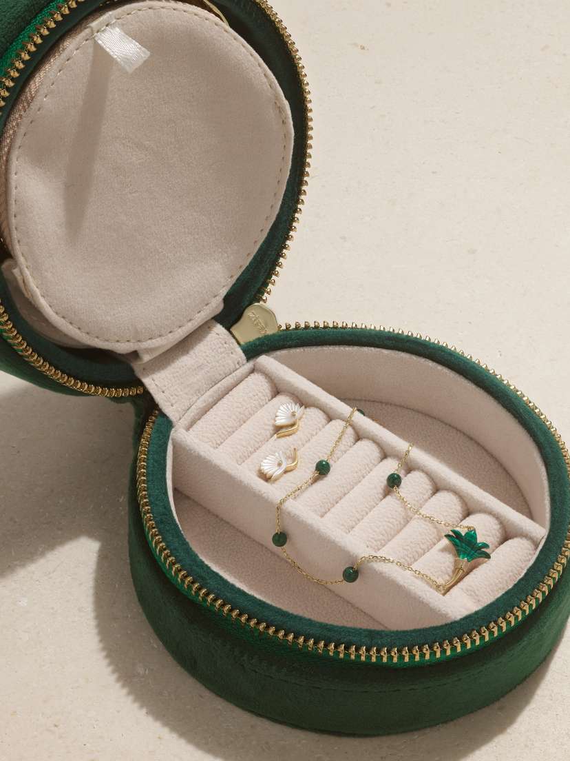 L’Atelier Nawbar 18-karat Gold Diamond Jewelry Set