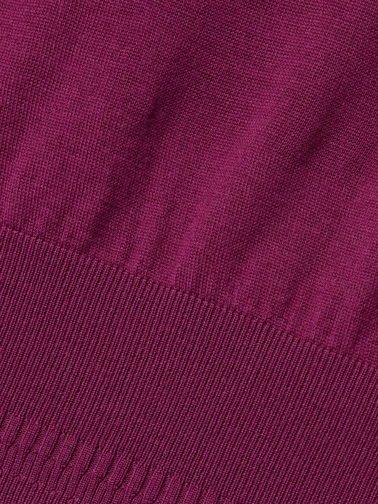 Another Tomorrow Wool Tank In Purple