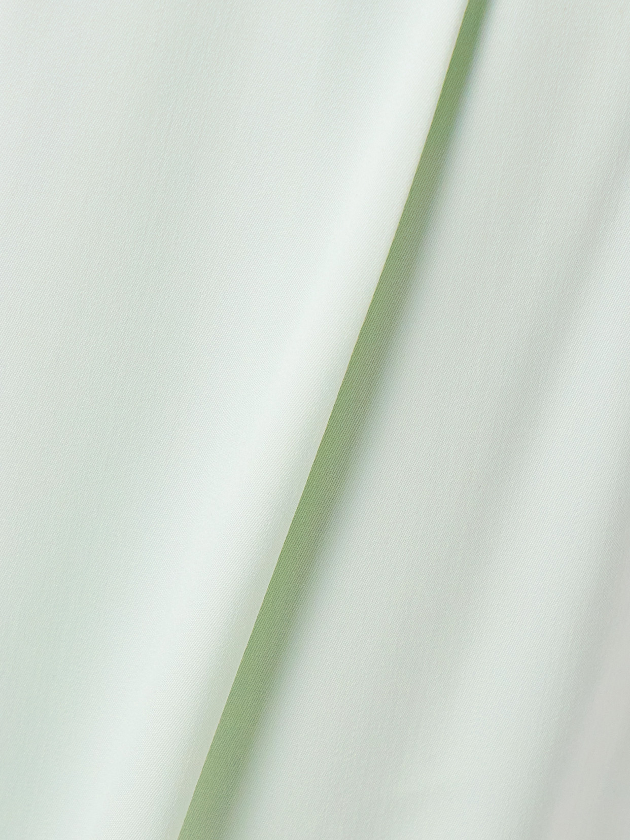 Another Tomorrow Pleated Wool-blend Wide-leg Pants In Green