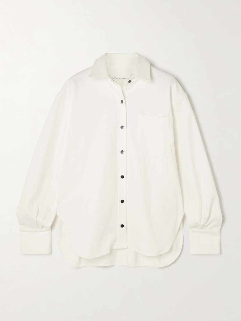 Maria McManus Oversized Organic Cotton-twill Shirt