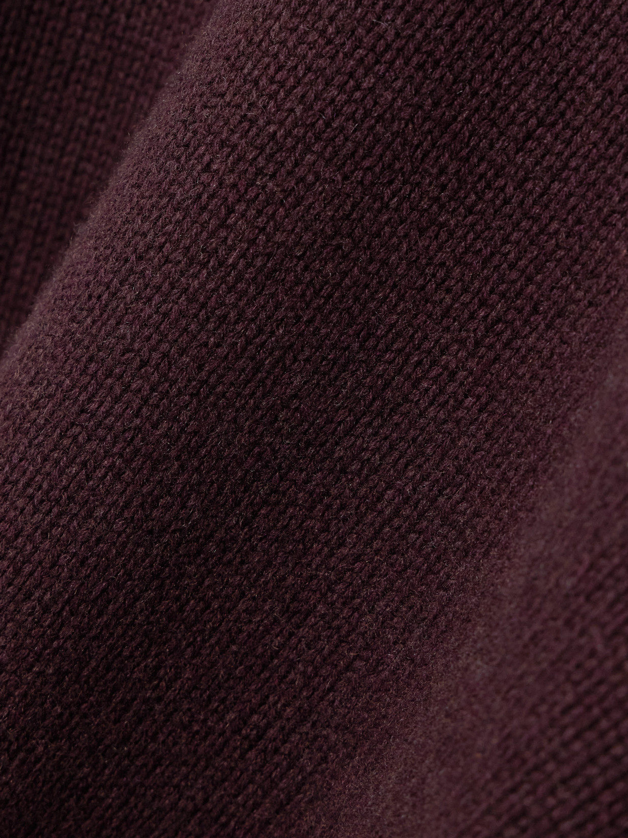 Maria Mcmanus Swing Recycled-cashmere And Organic Cotton-blend Turtleneck Sweater In Gray