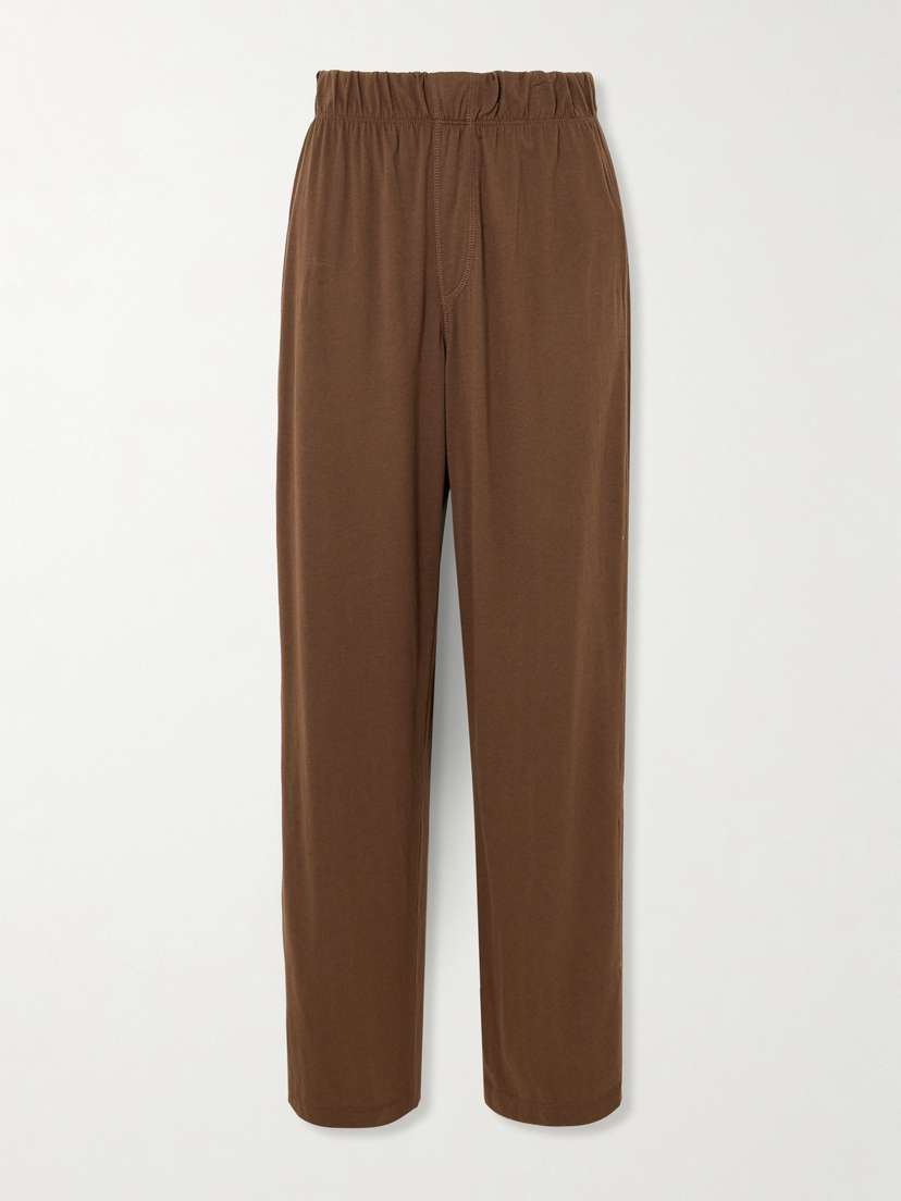 ÉTERNE Lounge Cotton And Modal-blend Jersey Pants