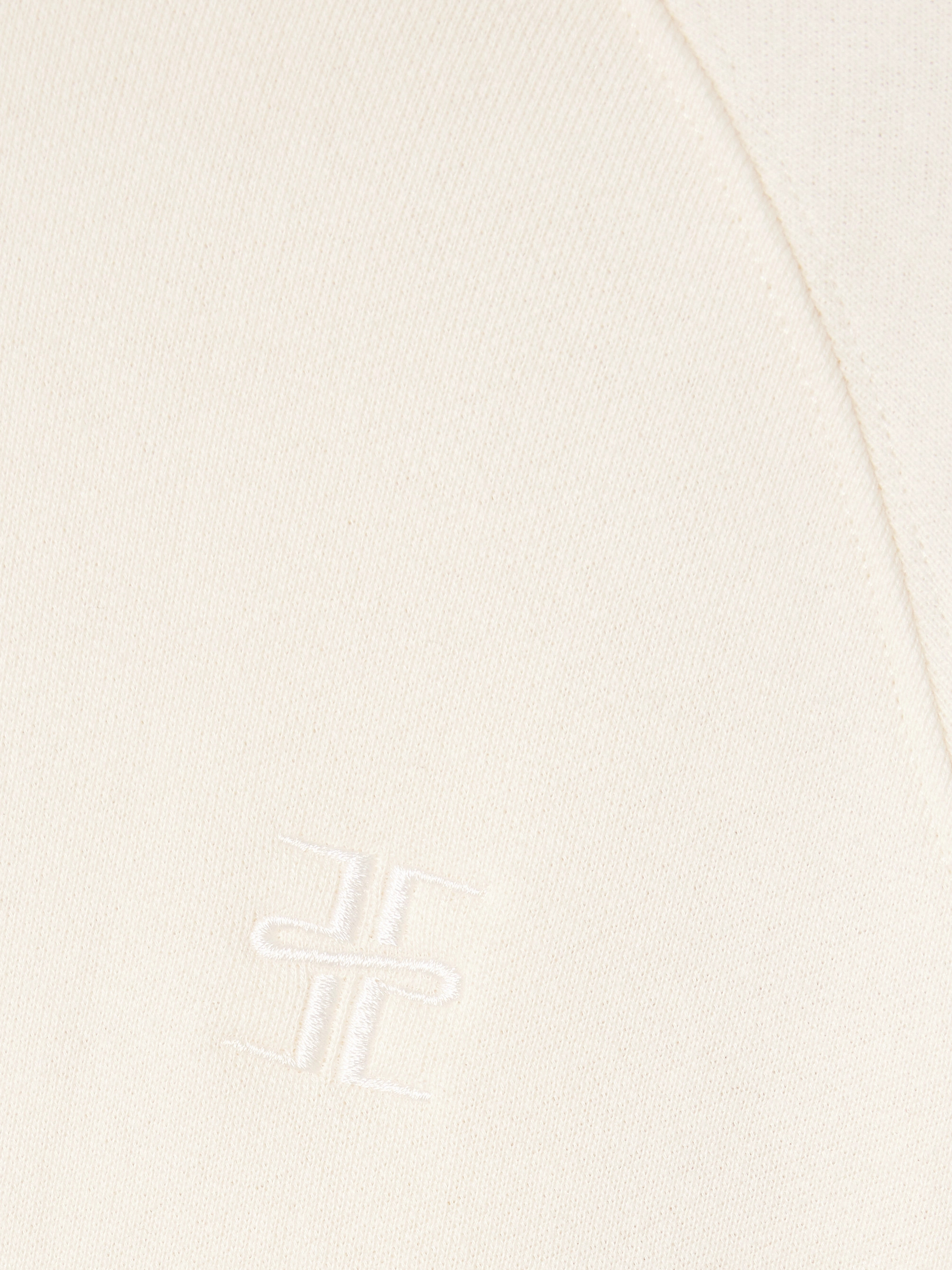 ÉTERNE Embroidered cotton and modal-blend hoodie