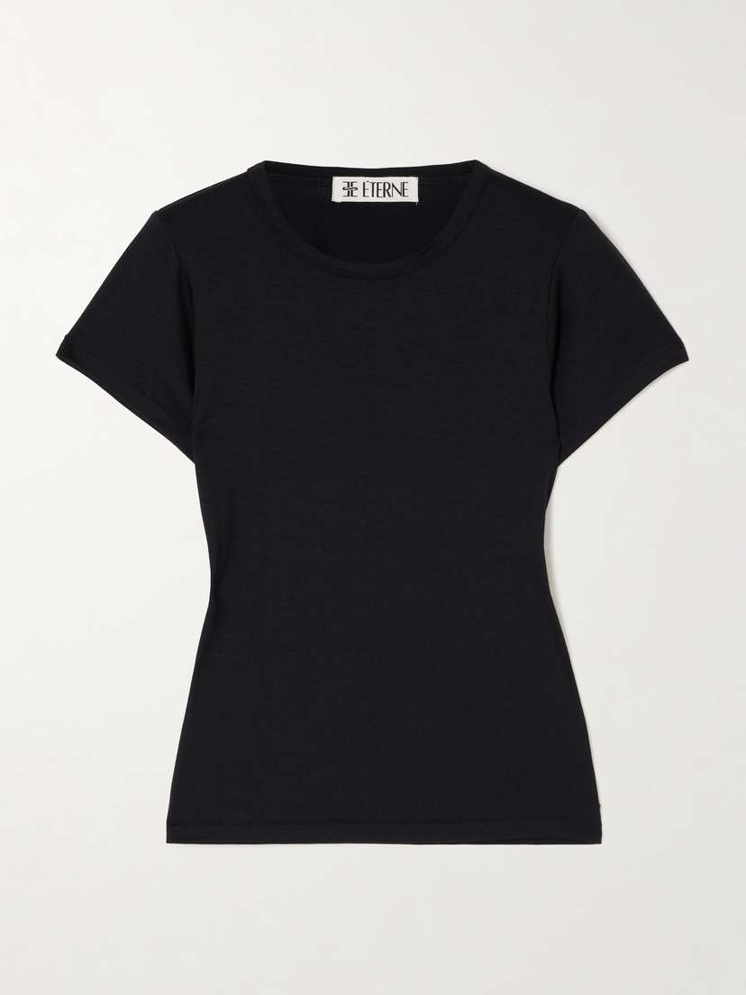 ÉTERNE Stretch-modal Jersey T-shirt