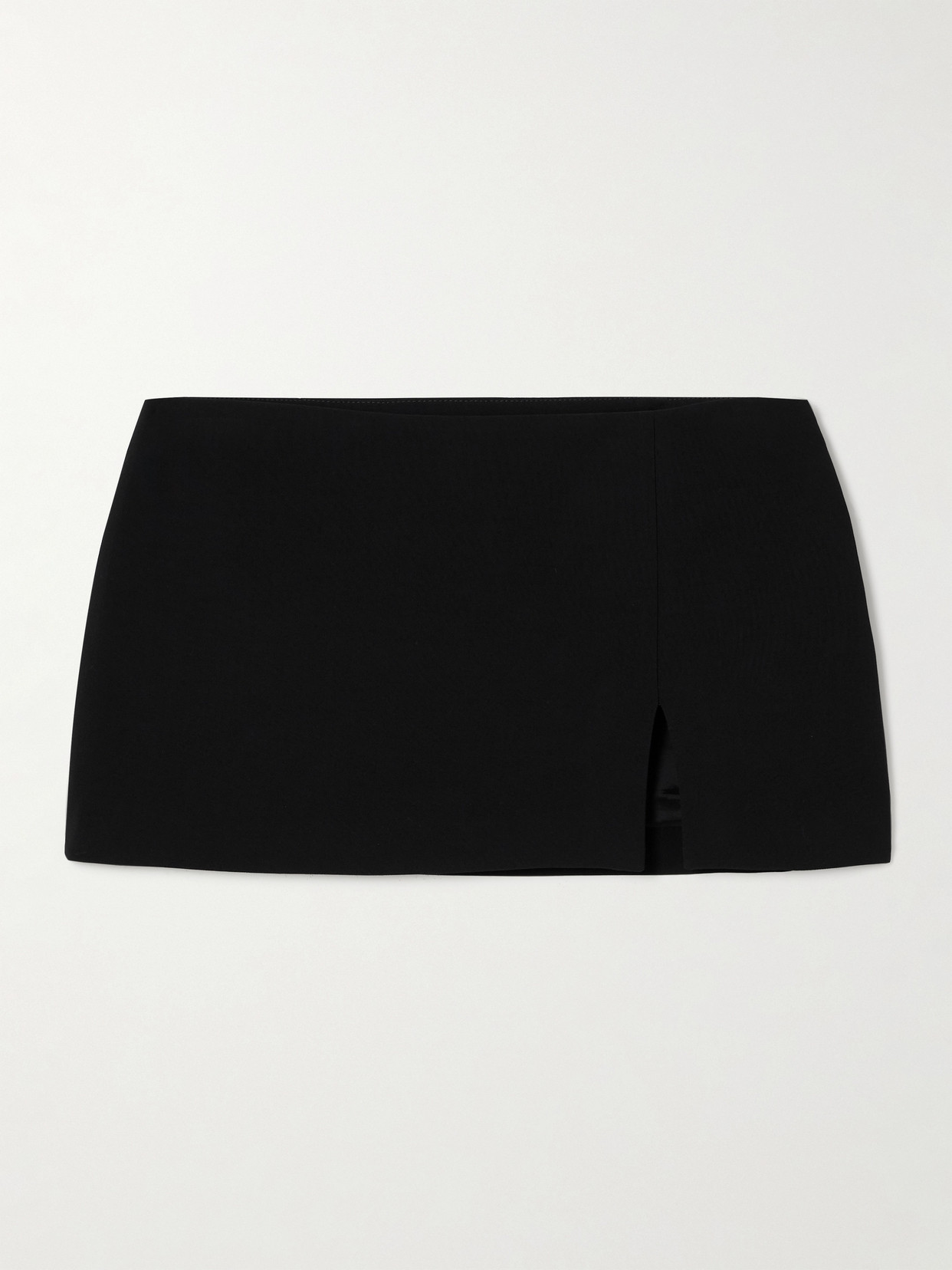 Acne Studios Crepe Mini Skirt In Black